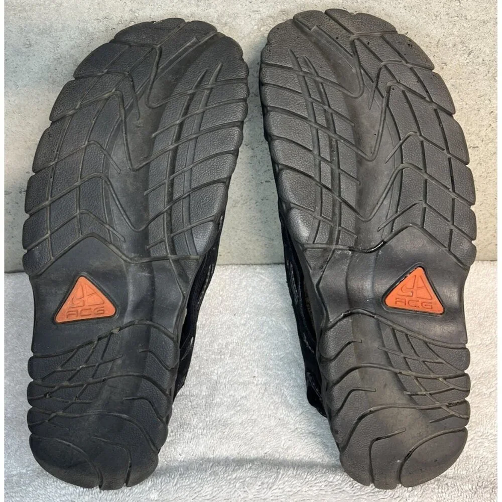 Nike Mens Size 11 Black ACG Trail Sport Hiking Vintage Sandals 690058-081